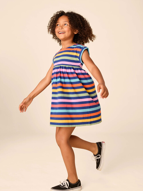 Short Sleeve Empire Dress