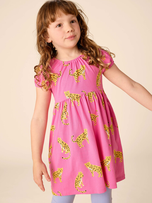 Puff Sleeve Empire Dress