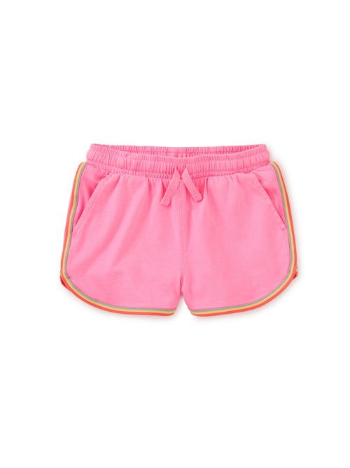 Rainbow Binding Track Shorts