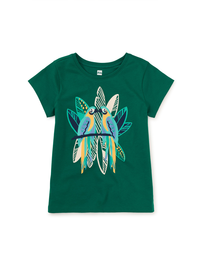 Macaw Friends Graphic Tee