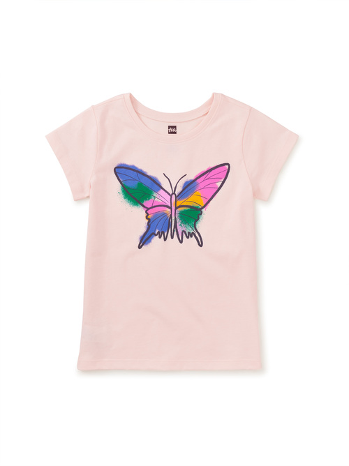 Graffiti Butterfly Graphic Tee
