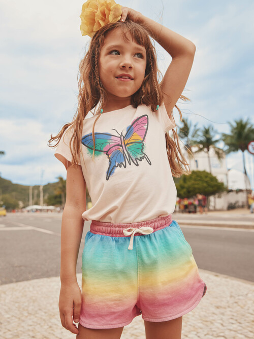 Graffiti Butterfly Graphic Tee