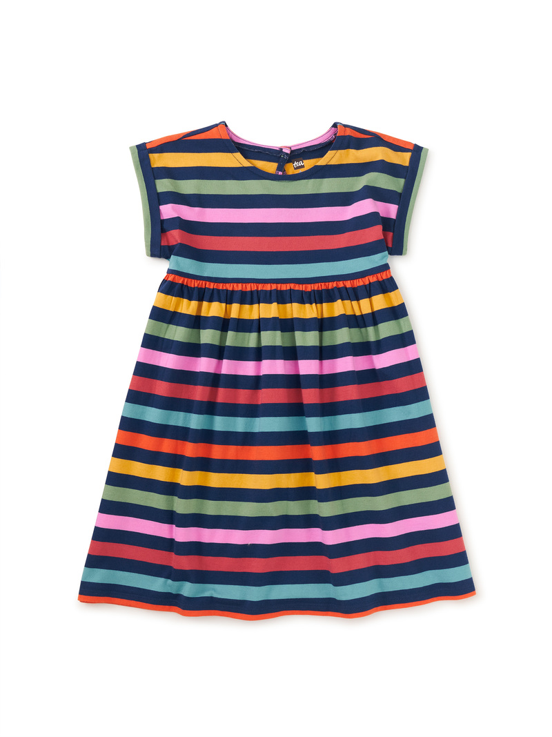 Short Sleeve Empire Dress