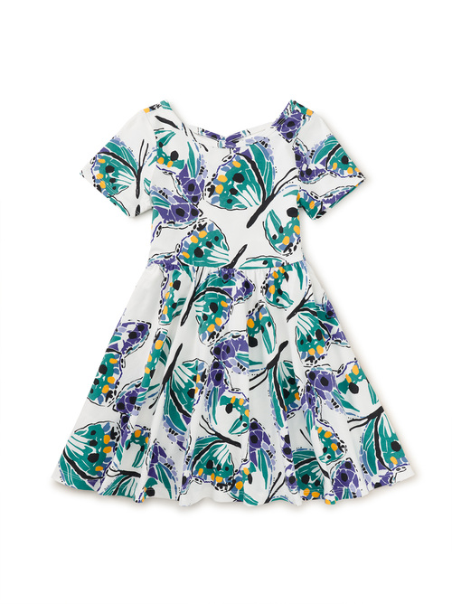 Short Sleeve Ballet Dress