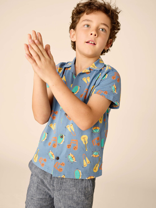 Camp Collar Top