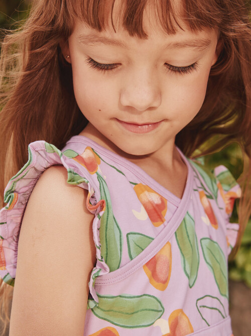 Wrap Neck Dress
