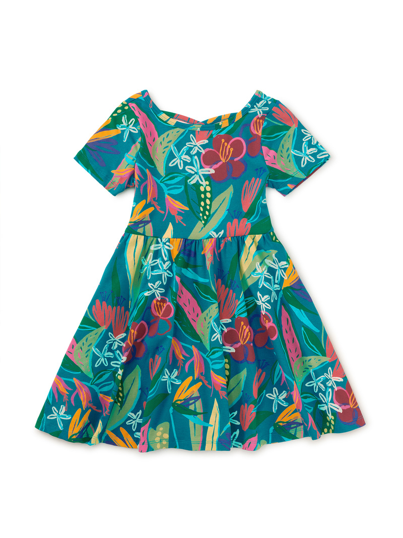 Short Sleeve Ballet Dress