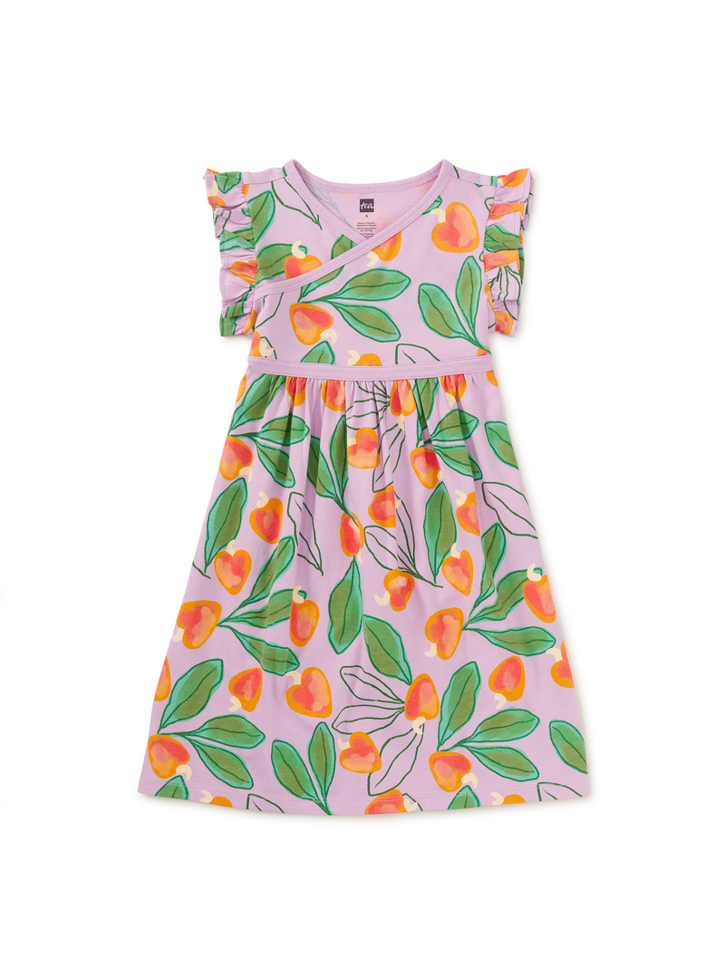 Wrap Neck Dress