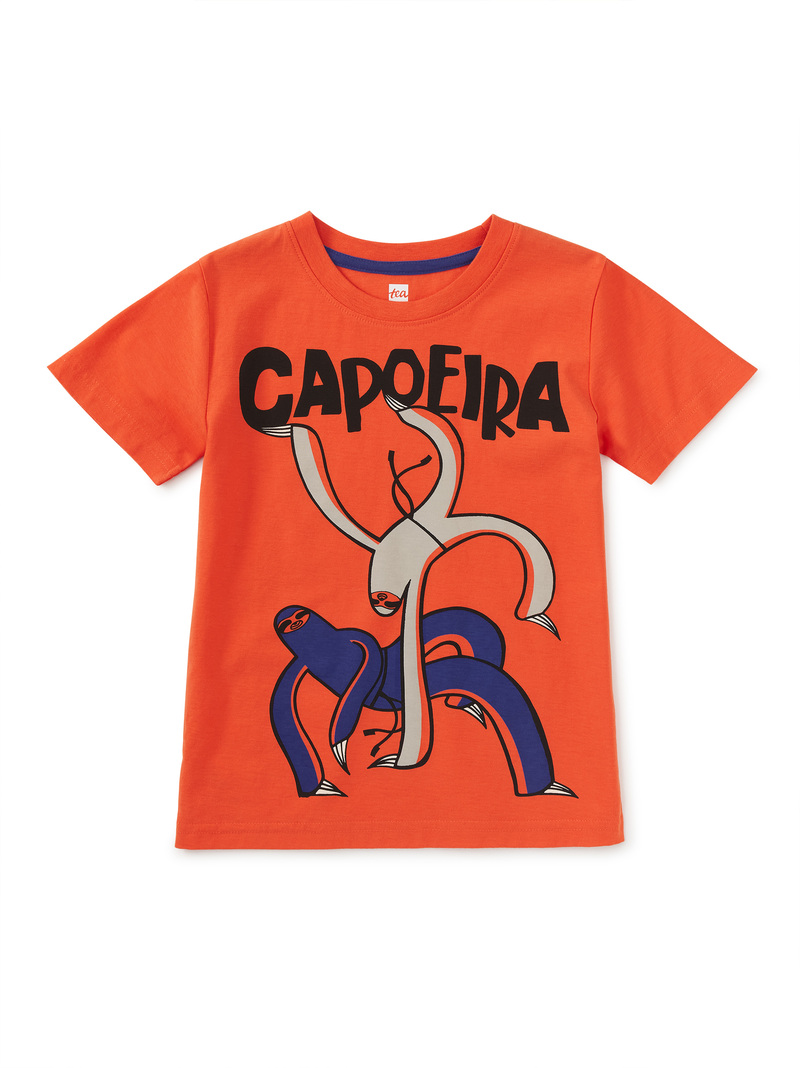 Capoeira Sloths Graphic Tee