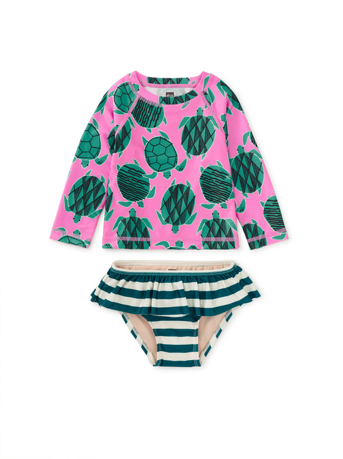  Rash Guard Baby Swim Set