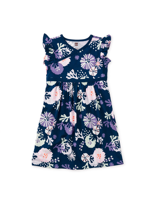  Wrap Neck Dress