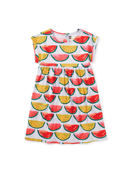  Short Sleeve Empire Dress