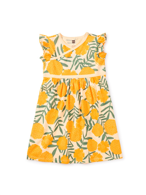  Wrap Neck Dress