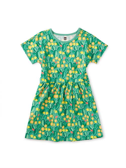  Short Sleeve Twirl Dress