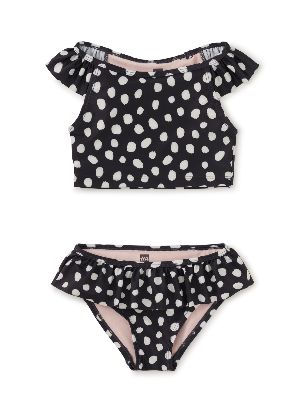 Ruffle Tankini Swim Top & Bikini Bottoms Set