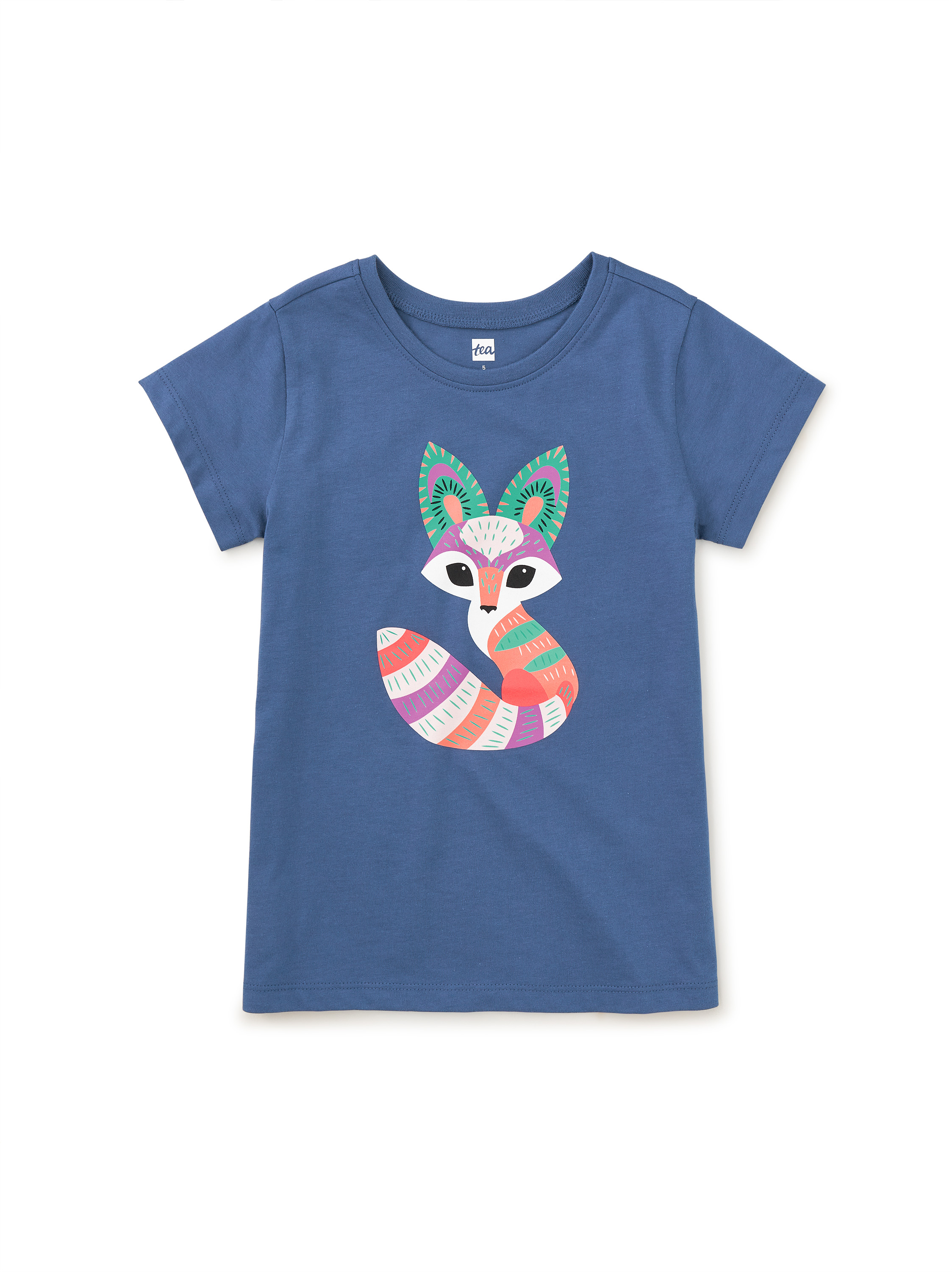 【CPGN STUDIO】24SS★ DTP Fox Cats Short Sleeve Tee Fox Graphic Tee | Tea Collection