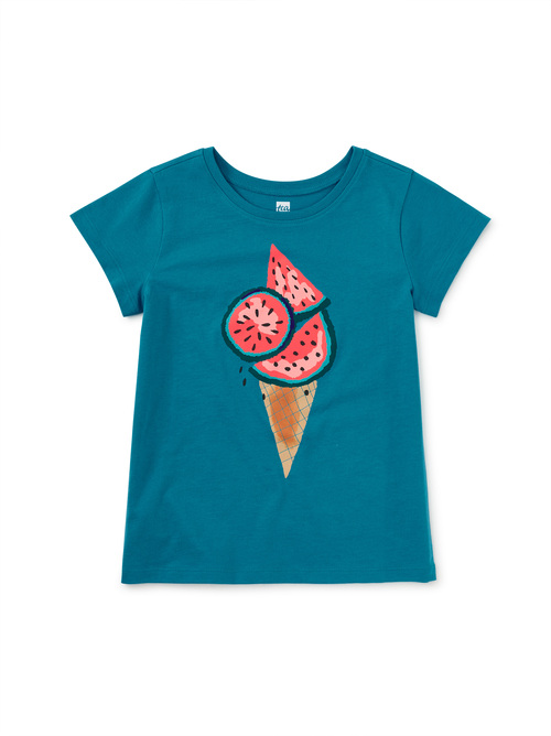 Watermelon Cone Graphic Tee