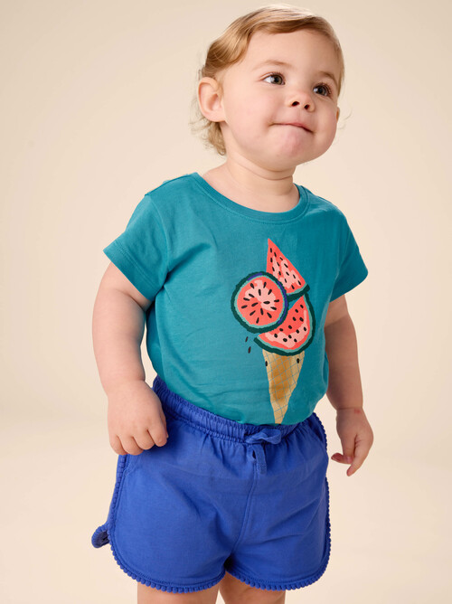 Pom-Pom Gym Shorts