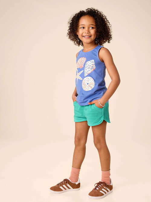 Pom-Pom Gym Shorts