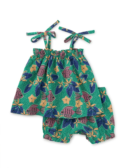  Tie Shoulder Baby Set