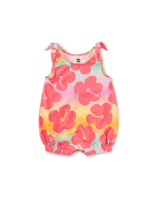 Tie Shoulder Baby Romper