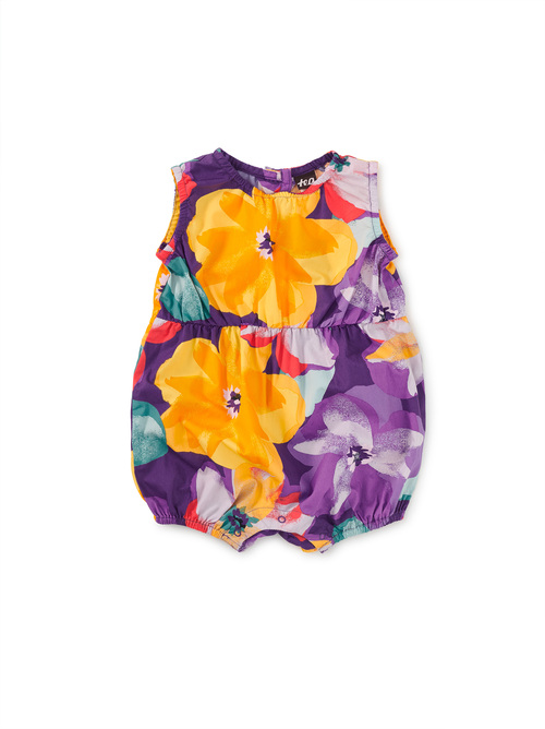Peek-a-Boo Back Baby Romper