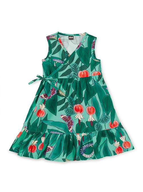 Sleeveless Wrap Dress