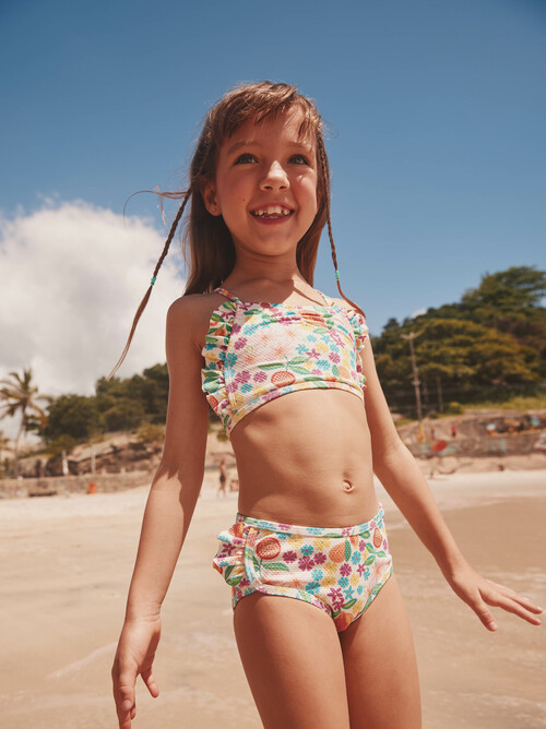 Ruffle Two-Piece Swim Set
