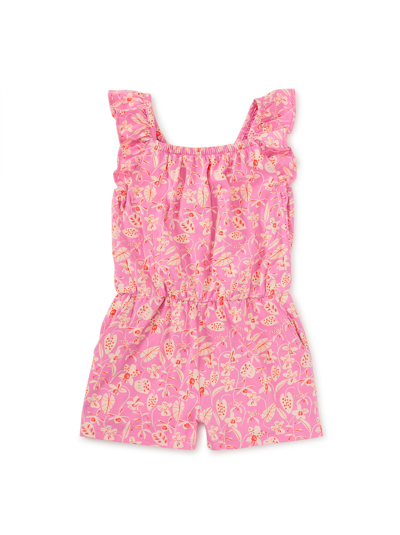 Ruffle Strap Romper
