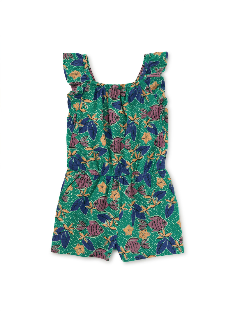 Ruffle Strap Romper