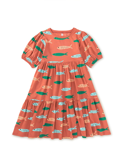 Flowy Tiered Midi Dress