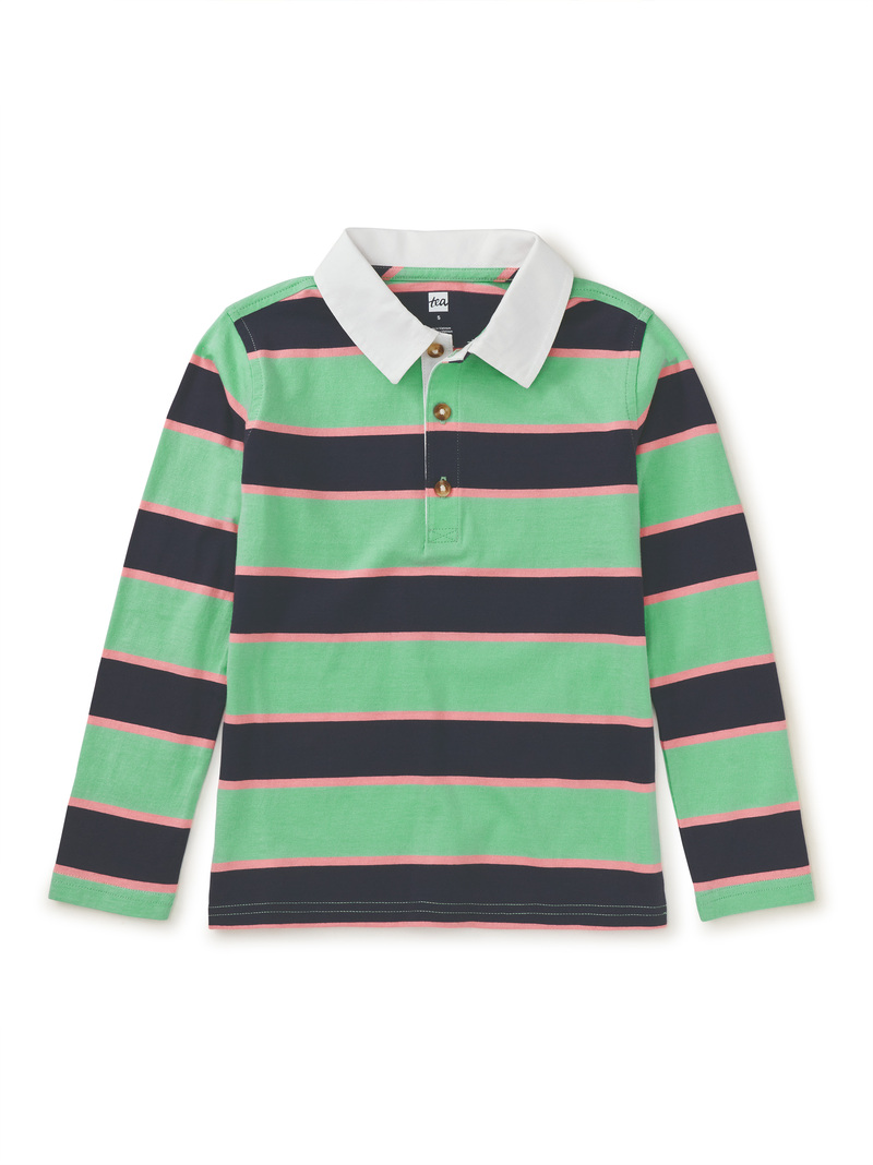 Long Sleeve Rugby Polo