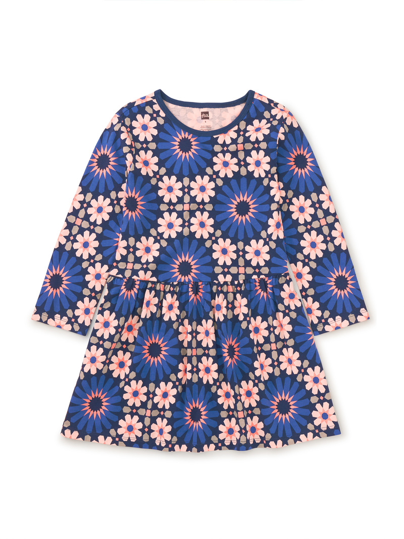 Long Sleeve Skirted Dress