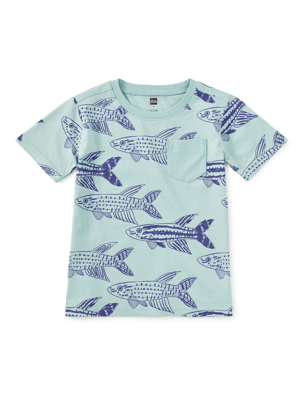 Printed Pocket Tee
