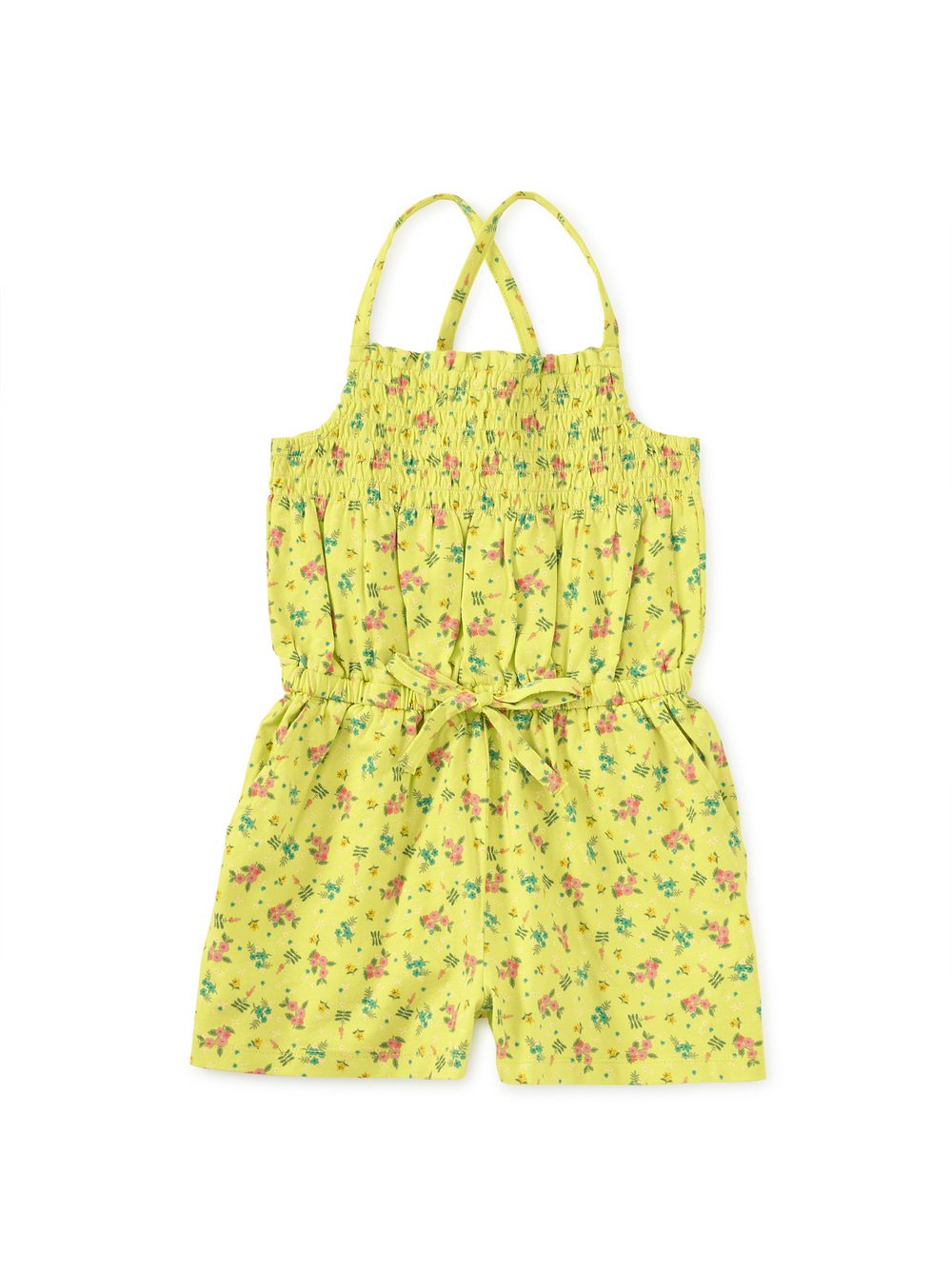 Smocked Strappy Romper