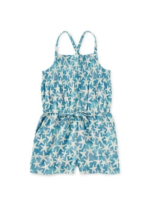 Smocked Strappy Romper