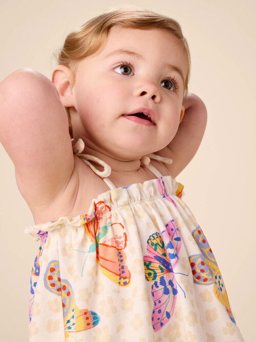 Tie Shoulder Baby Set
