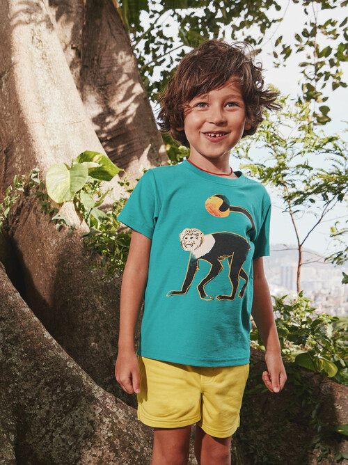 Monkey and Mango Graphic Tee