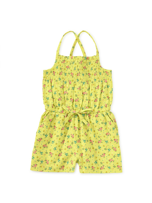 Smocked Strappy Romper