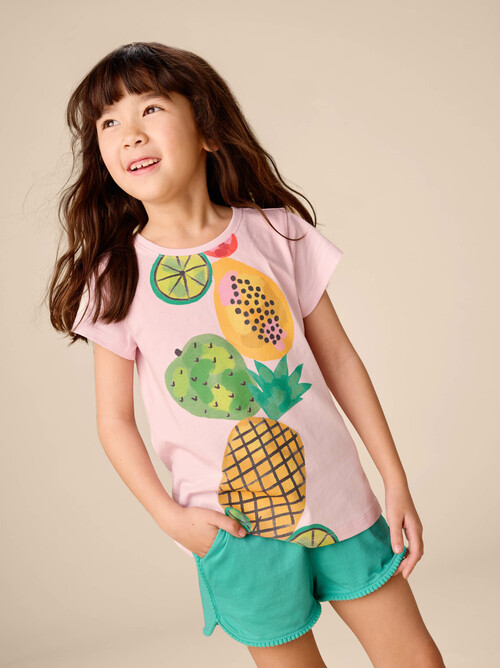 Stacked Fruit Graphic Tee