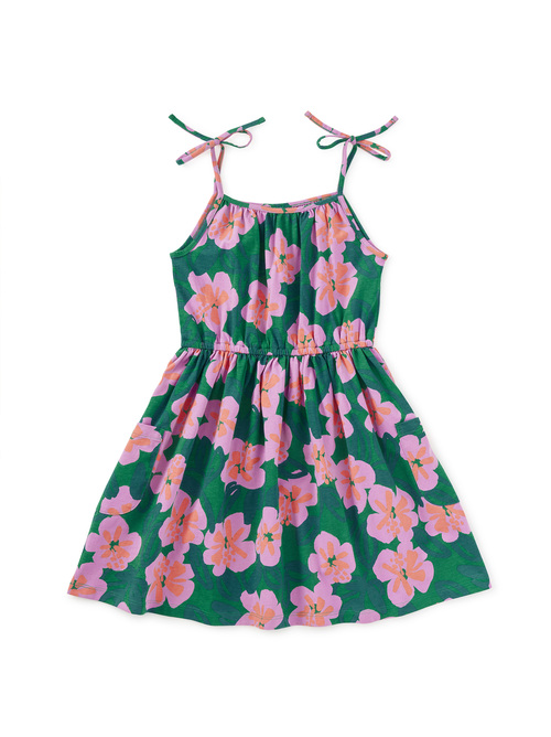 Tie Shoulder Twirl Dress