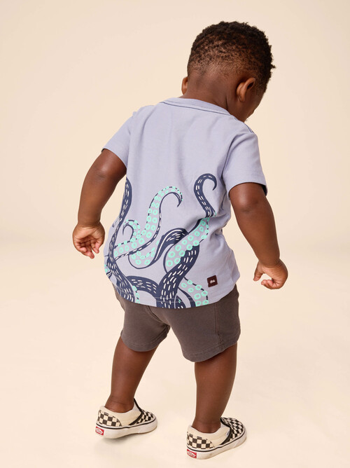 Octopus Arms Double Sided Graphic Tee