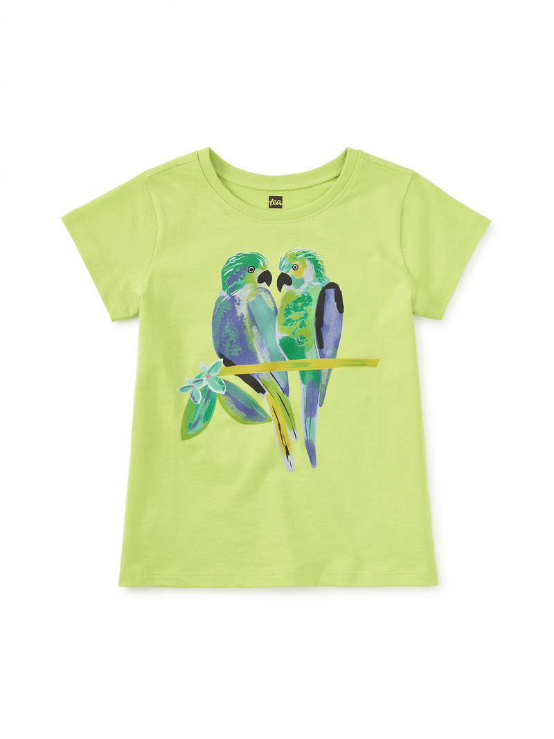 Blue Macaws Graphic Tee