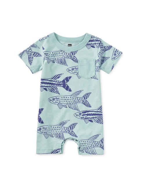 Pocket Shortie Baby Romper