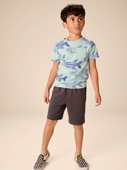 Printed Pocket Tee