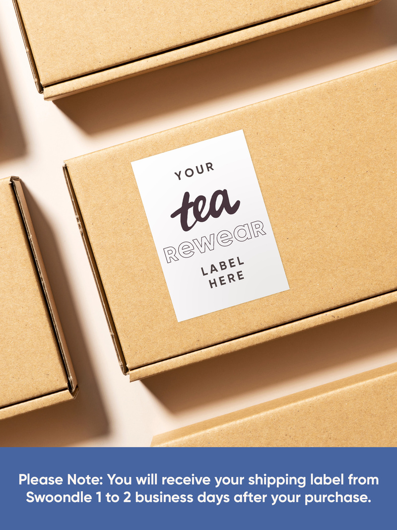 Tea Rewear Shipping Label