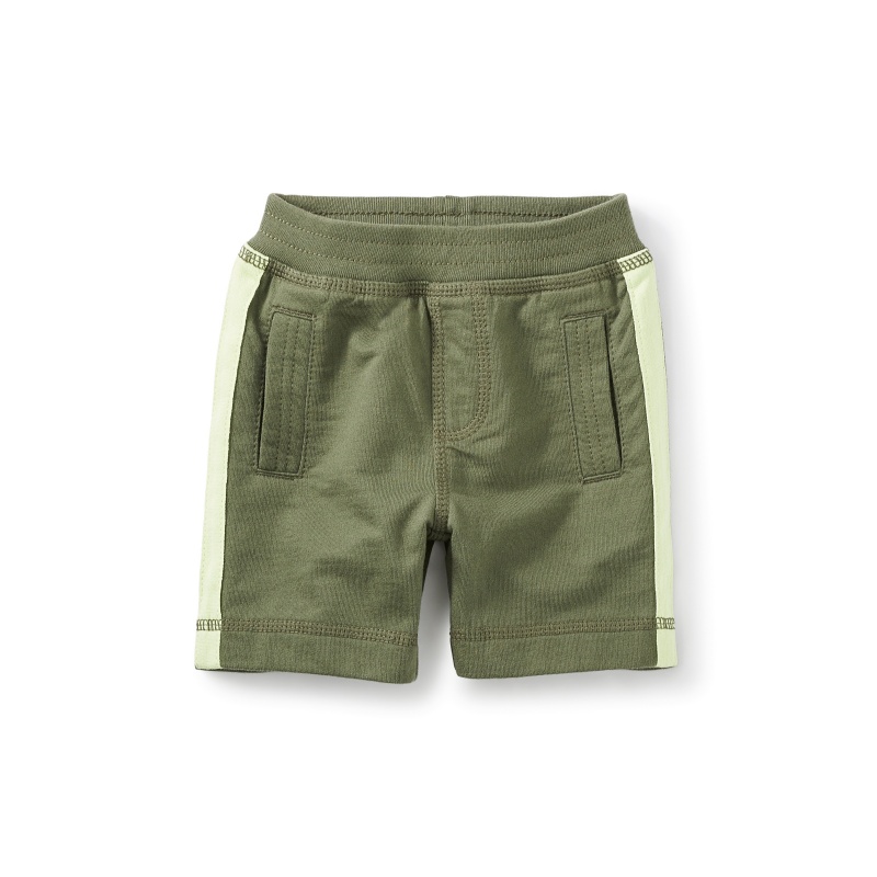 Side Stripe Baby Shorts