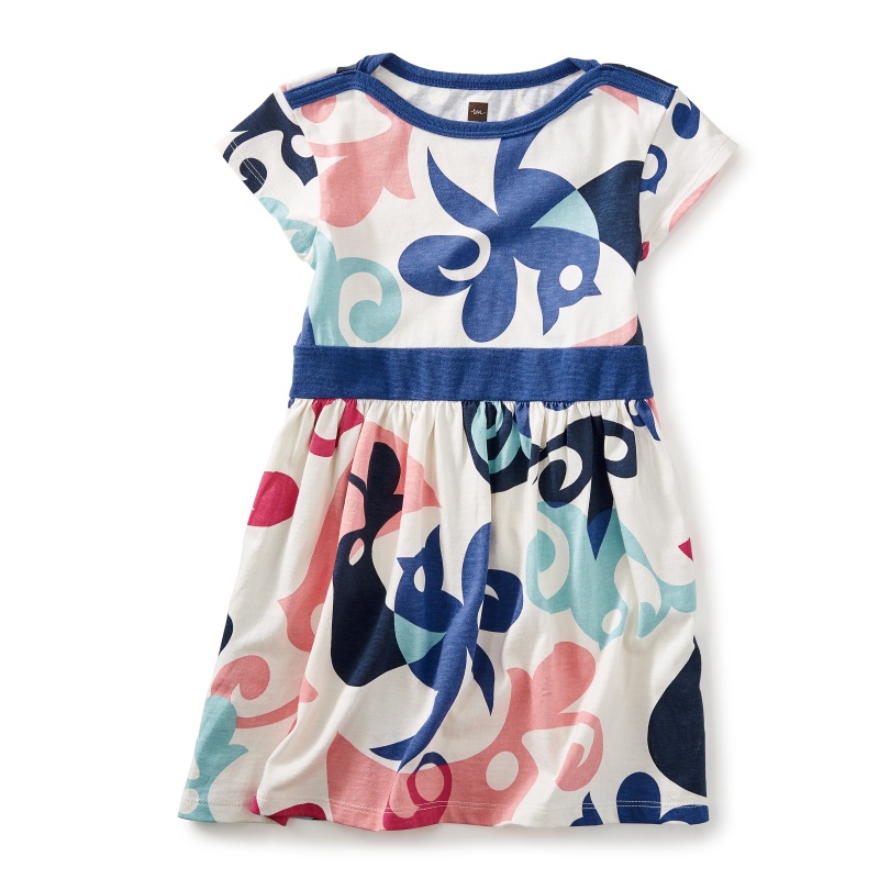 Tweet Cap Sleeve Dress
