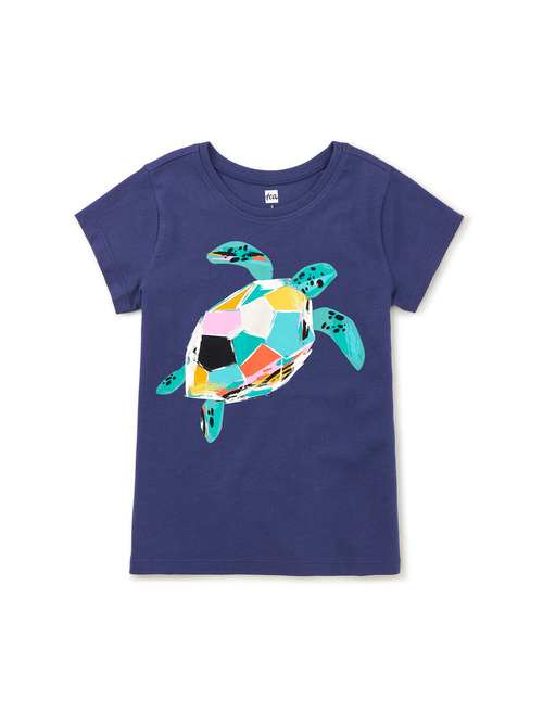  Pop Turtle Graphic Tee