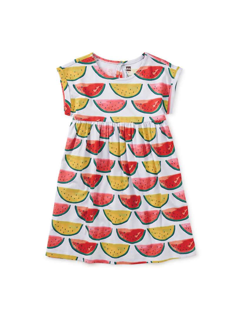 Short Sleeve Empire Dress
